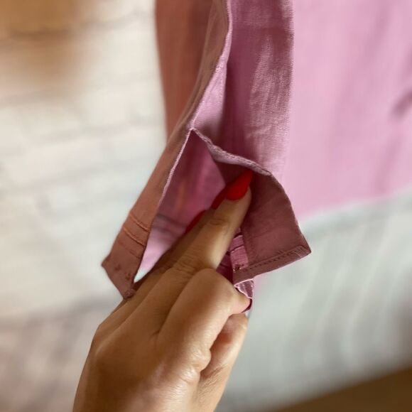 Marisa Christina Linen Top Size 1X NWT - Picture 4 of 11